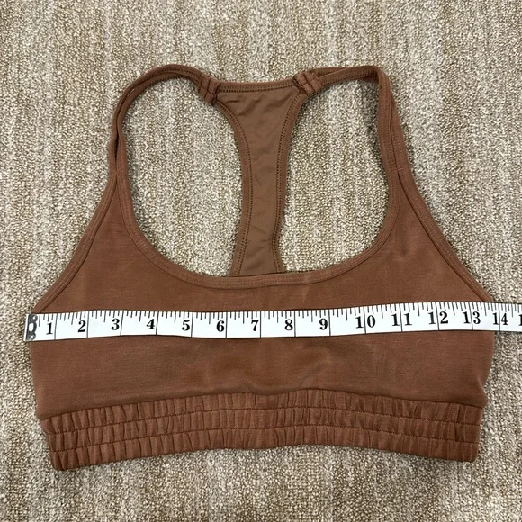 Buffbunny Collection Luxe Bralette Cloud Cocoa Brown Women Size Small - Picture 5 of 10